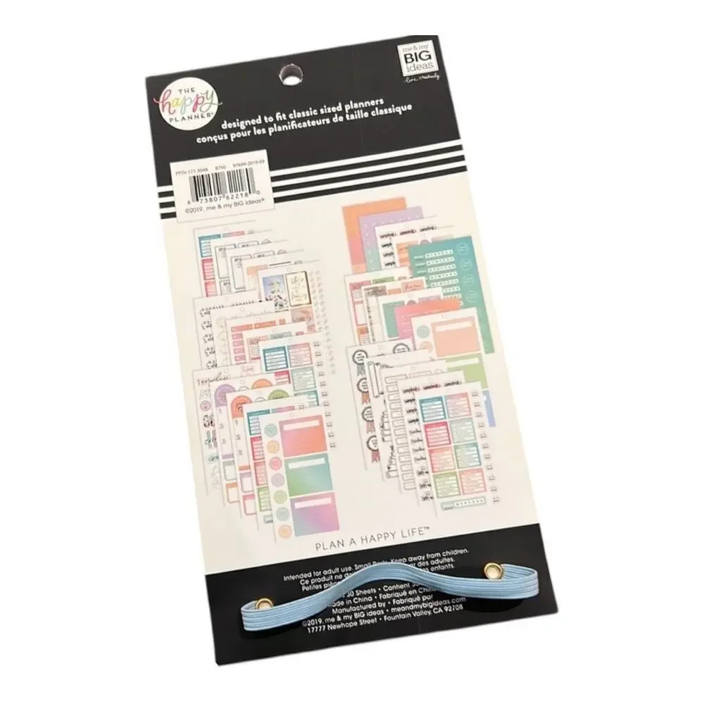 The Classic Happy Planner® Digital Detox Value Pack Stickers​​